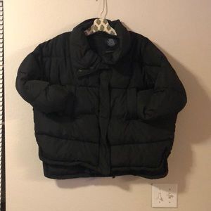 urban outfitters light before dark puffer jacket
